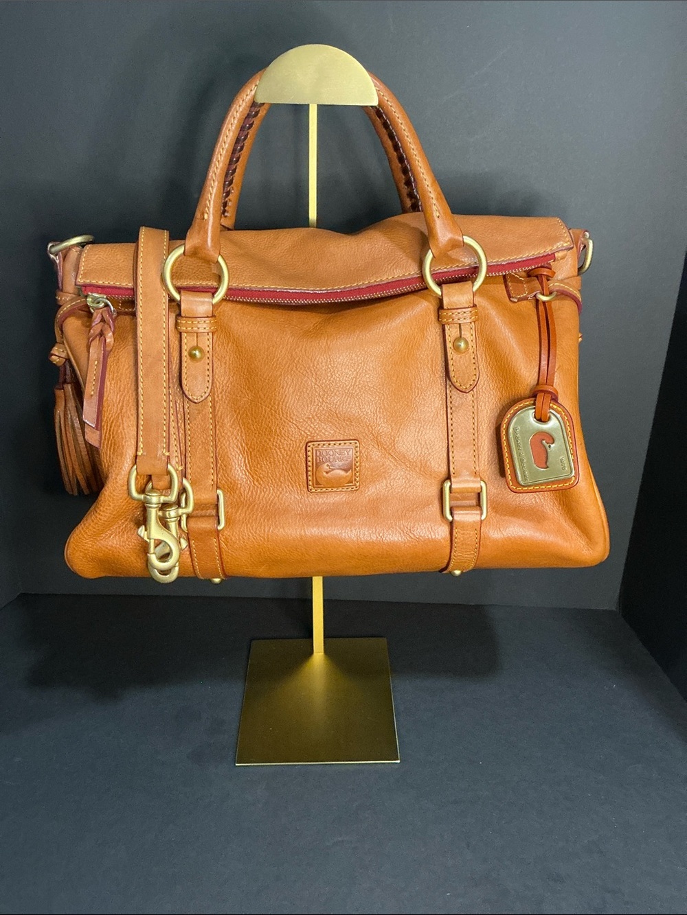 Dooney & Bourke Florentine Large Satchel with Added Wallet